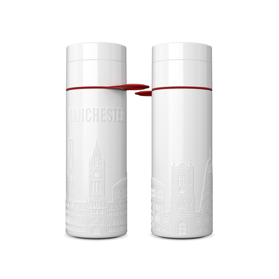 Manchester Bottle 0.5L - Branded Water Bottle (City Bottle) | Join The Pipe