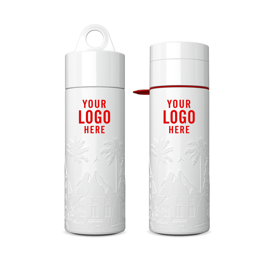 Mauritius Bottle 0.5L - Branded Water Bottle (City Bottle) | Join The Pipe