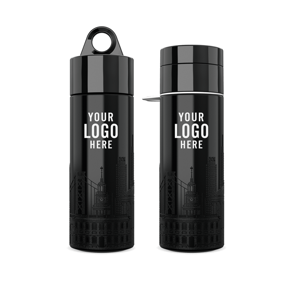Philadelphia Bottle 0.5L - Branded Water Bottle (City Bottle) | Join The Pipe