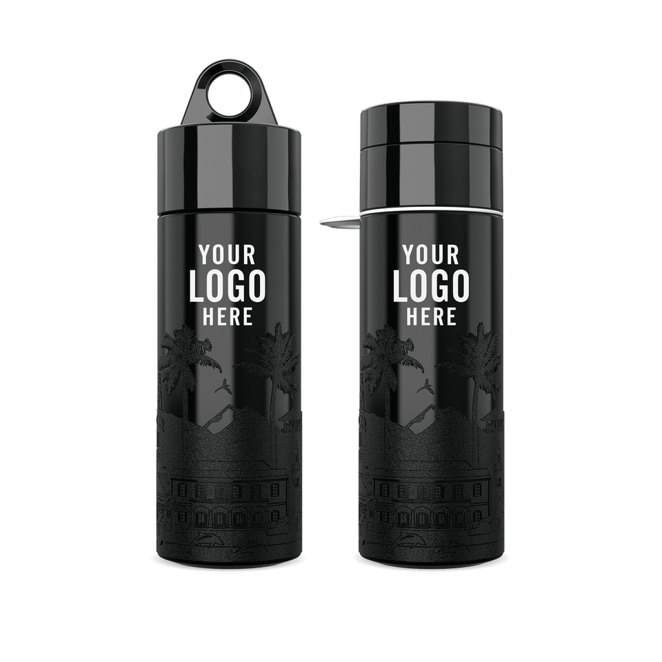 La Réunion Bottle 0.5L - Branded Water Bottle (City Bottle) | Join The Pipe
