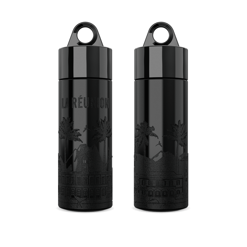La Réunion Bottle 0.5L - Branded Water Bottle (City Bottle) | Join The Pipe