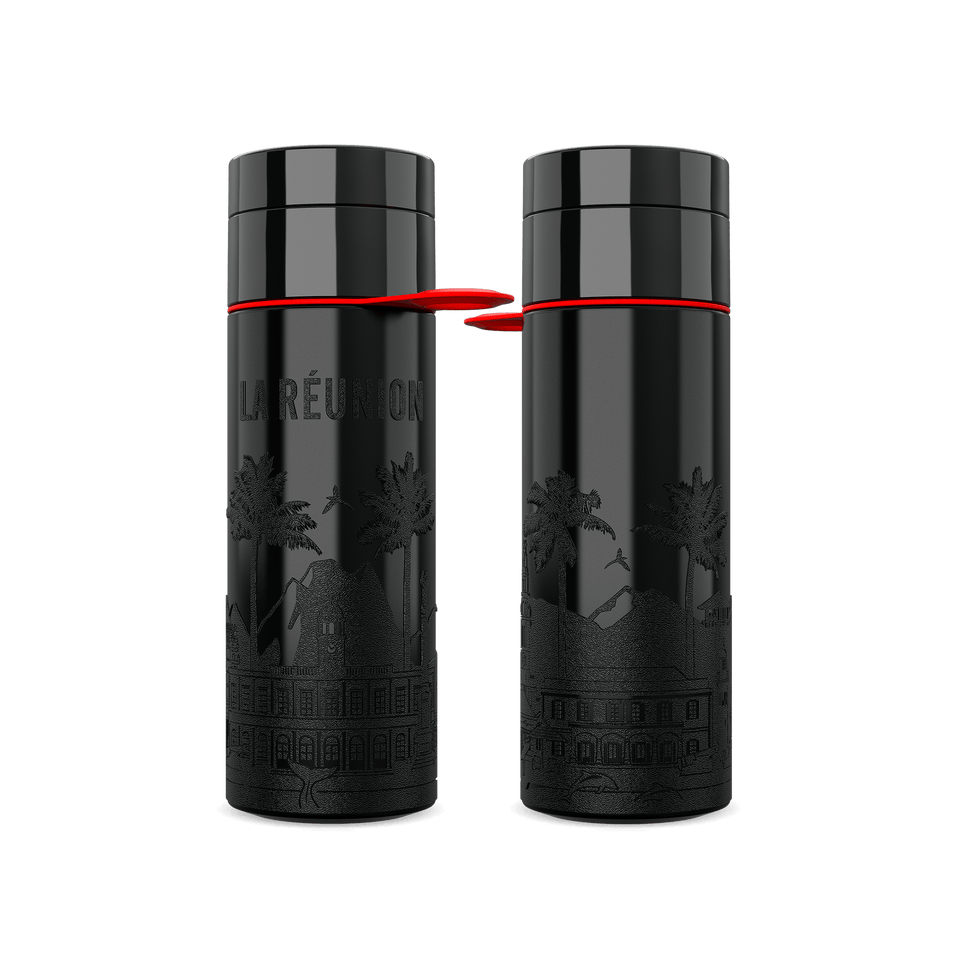 La Réunion Bottle 0.5L - Branded Water Bottle (City Bottle) | Join The Pipe