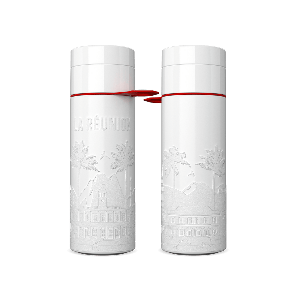 La Réunion Bottle 0.5L - Branded Water Bottle (City Bottle) | Join The Pipe