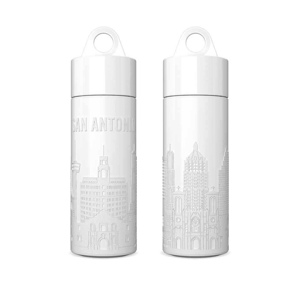 San Antonio Bottle 0.5L - Branded Water Bottle (City Bottle) | Join The Pipe