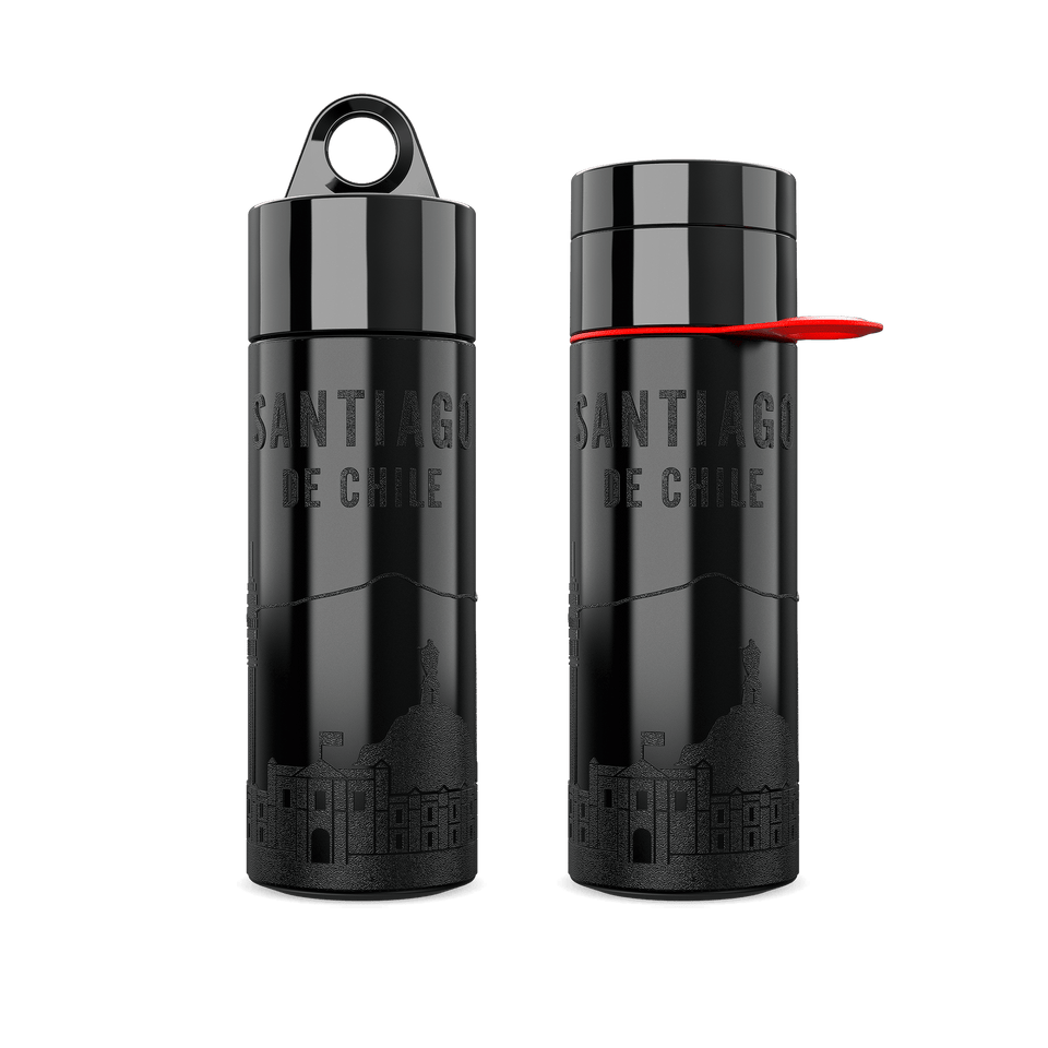 Santiago de Chile Bottle 0.5L - Branded Water Bottle (City Bottle) | Join The Pipe