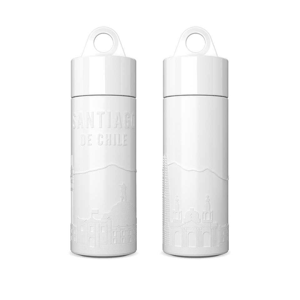 Santiago de Chile Bottle 0.5L - Branded Water Bottle (City Bottle) | Join The Pipe