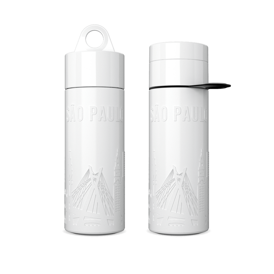 Sao Paulo Bottle 0.5L - Branded Water Bottle (City Bottle) | Join The Pipe