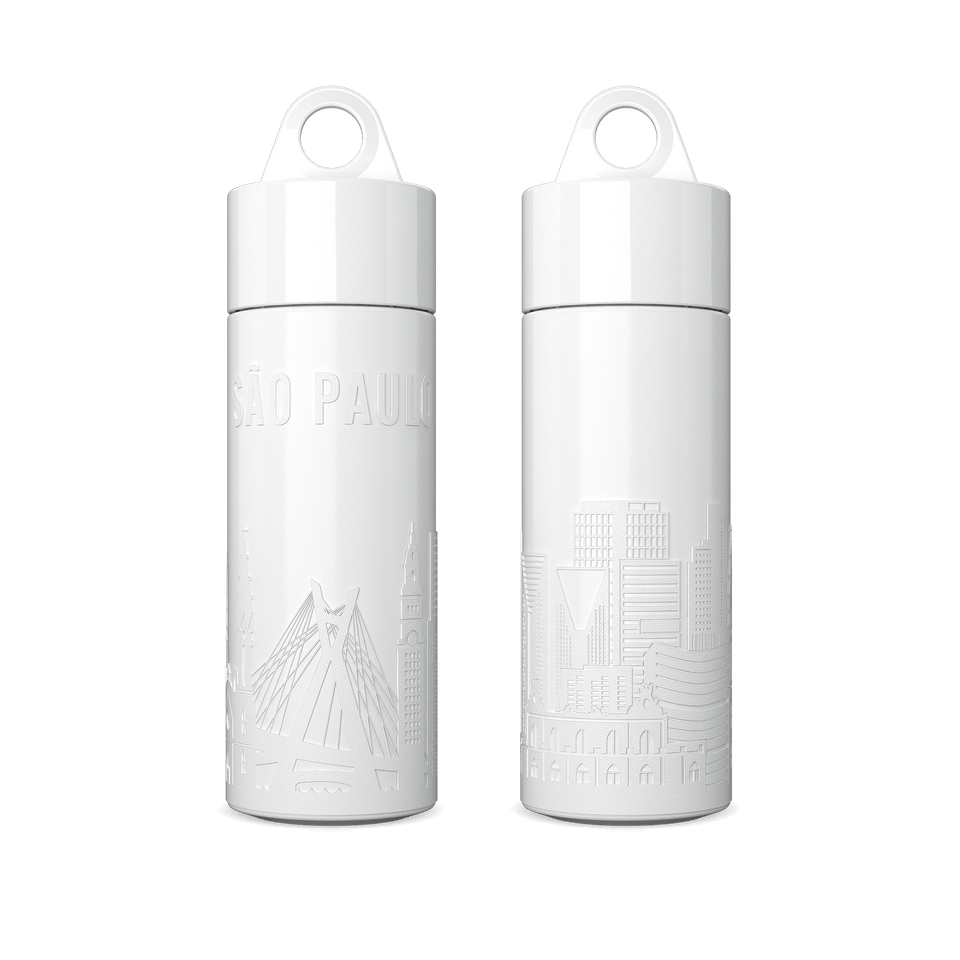 Sao Paulo Bottle 0.5L - Branded Water Bottle (City Bottle) | Join The Pipe