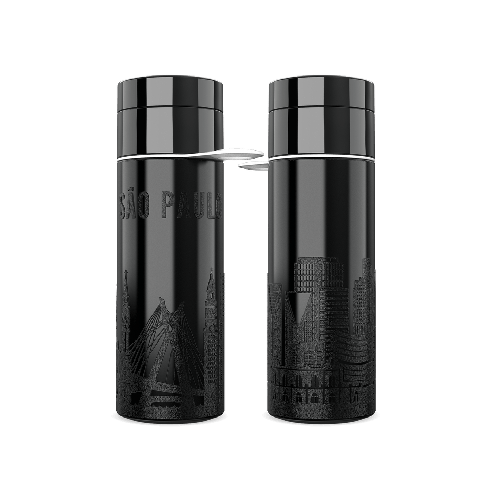 Sao Paulo Bottle 0.5L - Branded Water Bottle (City Bottle) | Join The Pipe