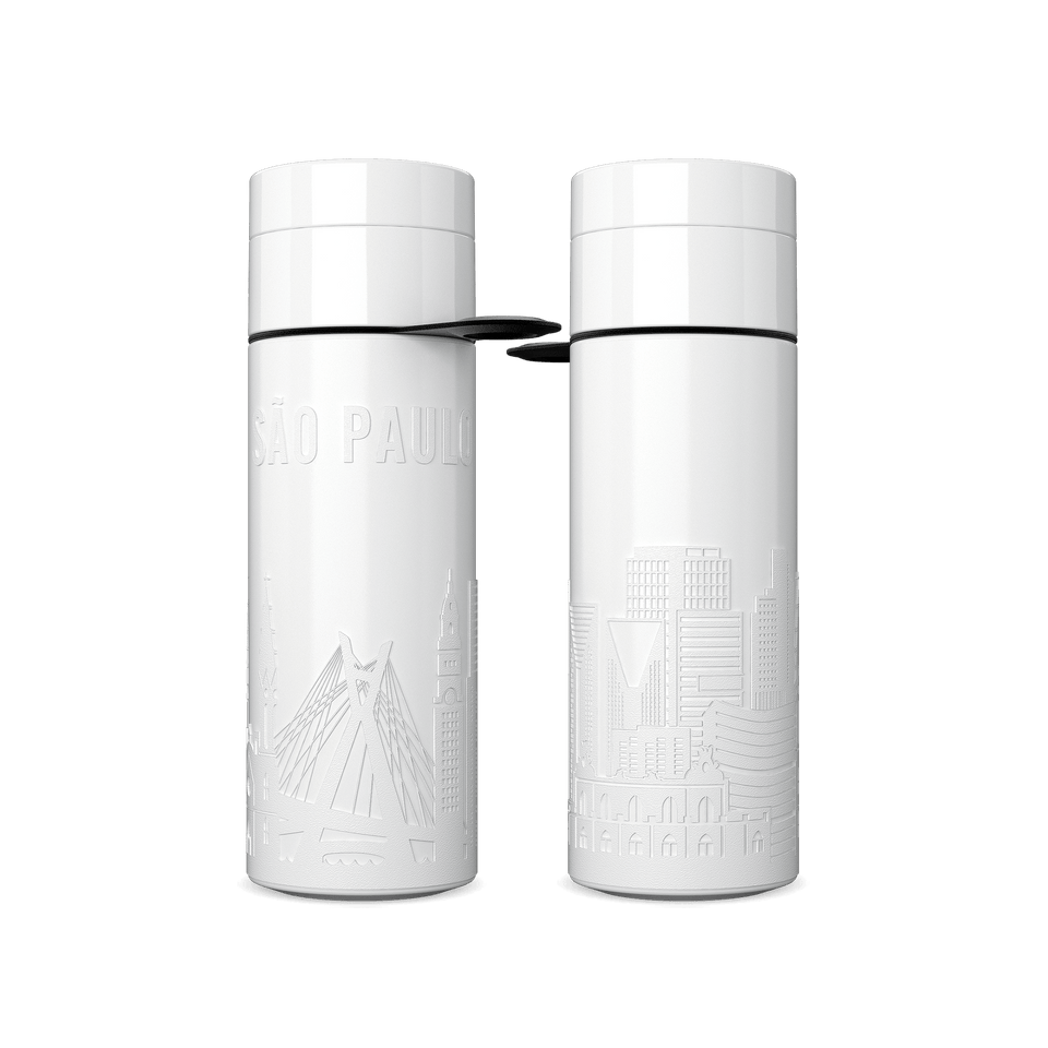 Sao Paulo Bottle 0.5L - Branded Water Bottle (City Bottle) | Join The Pipe