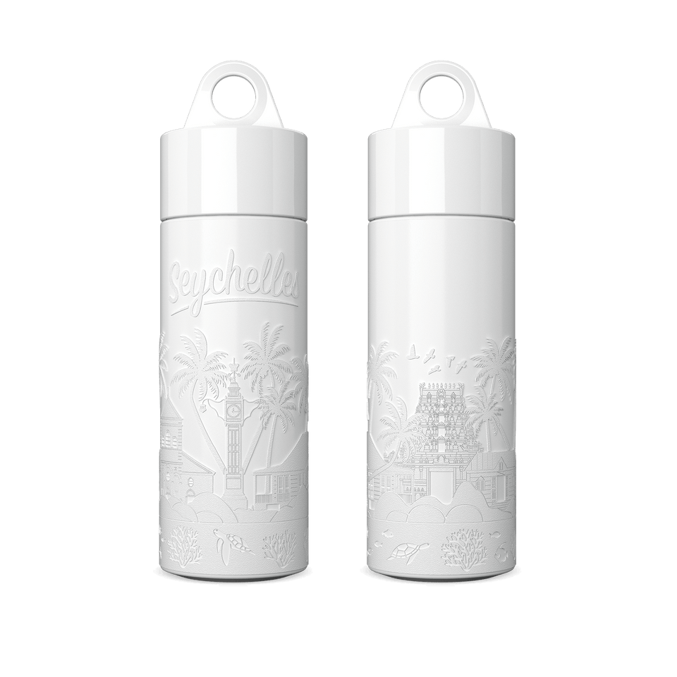 Seychelles Bottle 0.5L - Branded Water Bottle (City Bottle) | Join The Pipe