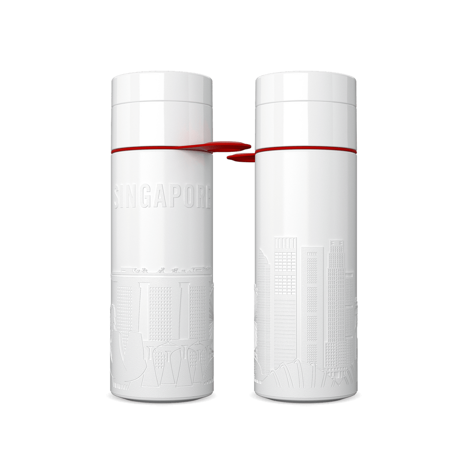 Singapore Bottle 0.5L - Branded Water Bottle (City Bottle) | Join The Pipe