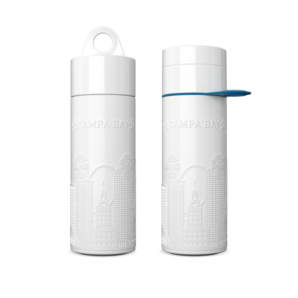 Tampa Bay Bottle 0.5L - Branded Water Bottle (City Bottle) | Join The Pipe