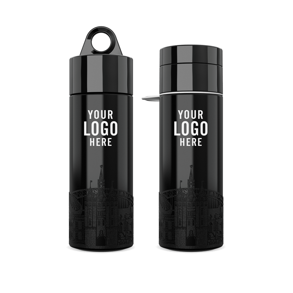 Zwolle Bottle 0.5L - Branded Water Bottle (City Bottle) | Join The Pipe