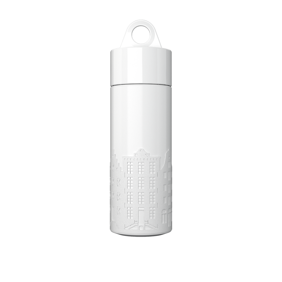 Filled Bottle | Amsterdam City Water Color: White, Black | Join The Pipe