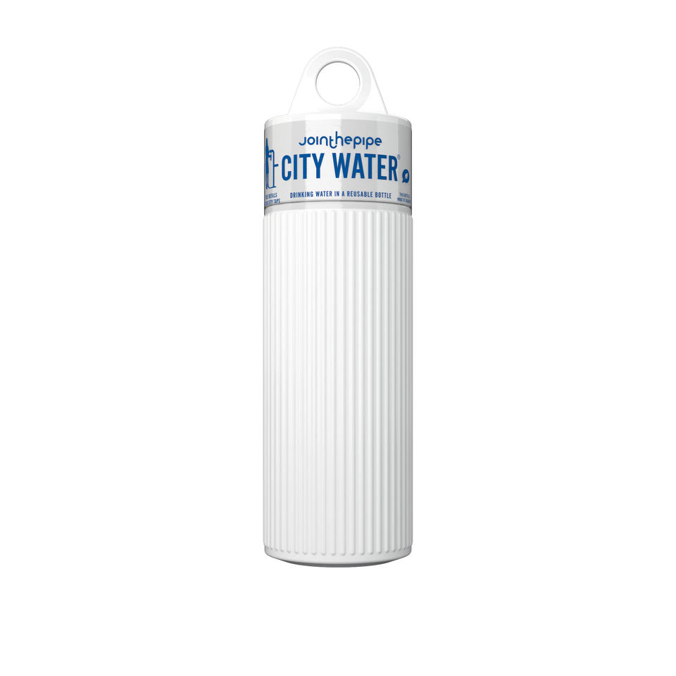 Filled Bottle | City Water Atlantis Bottle Color: White | Join The Pipe