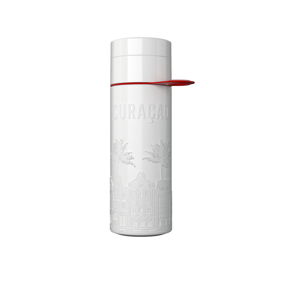 Branded Water Bottle (City Bottle) | Curacao Bottle 0.5L Bottle Color: White | Join The Pipe