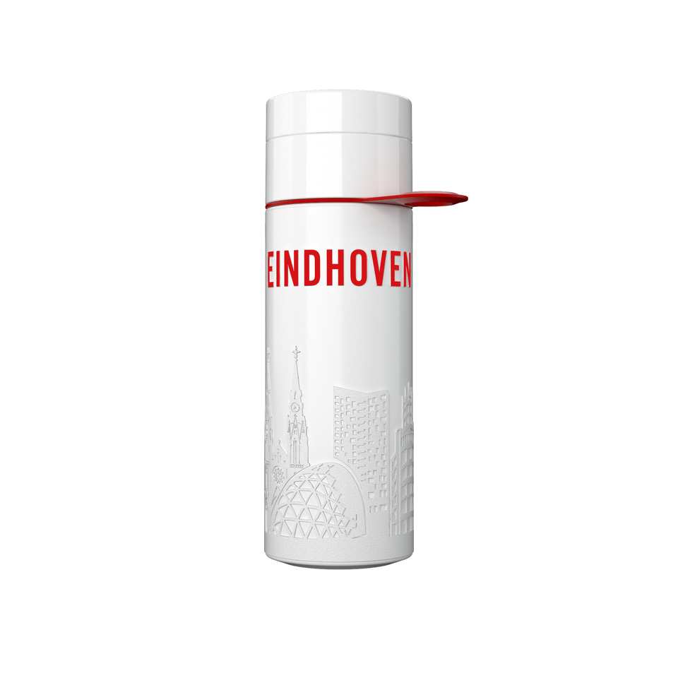 Branded Water Bottle (City Bottle) | Eindhoven Bottle 0.5L Bottle Color: White, Black | Join The Pipe