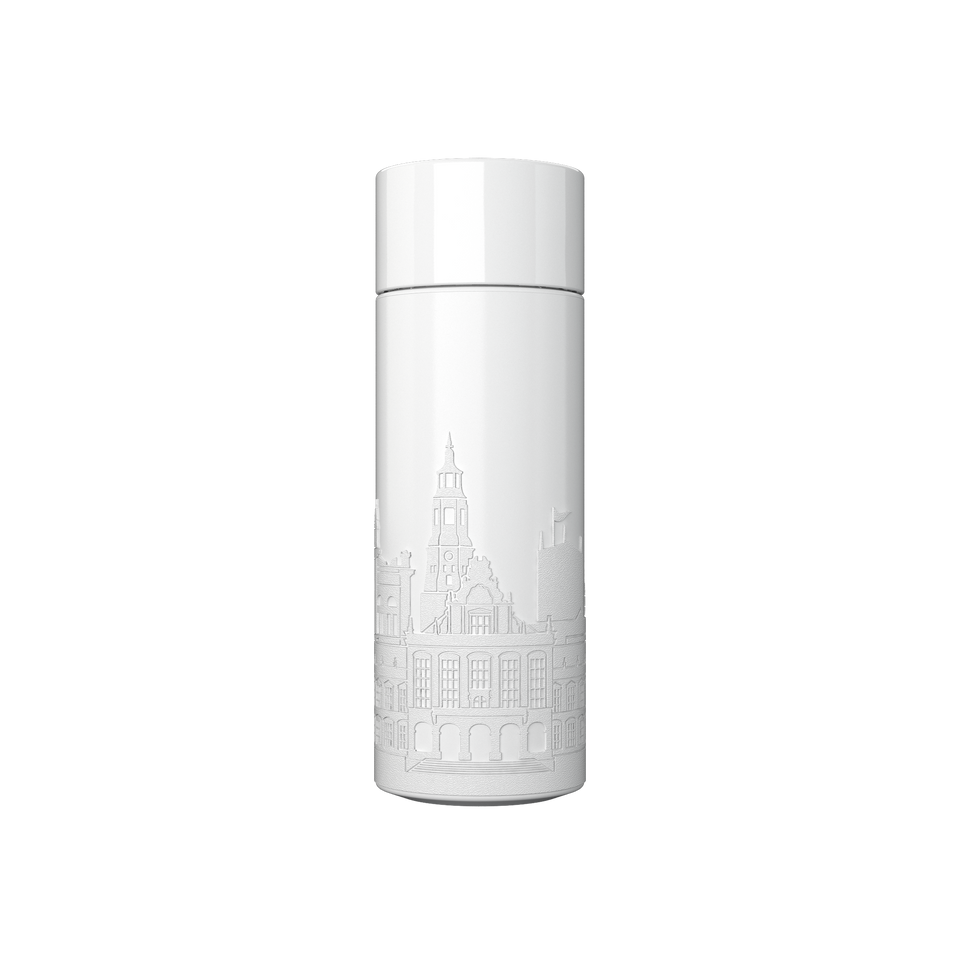 Filled Bottle | Groningen City Water Color: White, Black | Join The Pipe