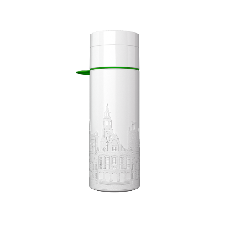 Water Bottle (City Bottle) | Groningen Bottle 0.5L Bottle Color: White, Black | Join The Pipe