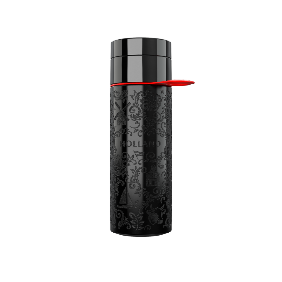 Branded Water Bottle (City Bottle) | Holland Bottle 0.5L Bottle Color: Black | Join The Pipe