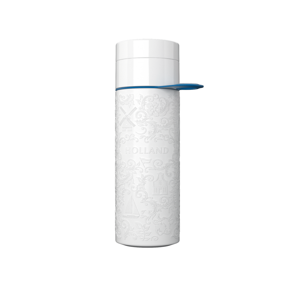 Branded Water Bottle (City Bottle) | Holland Bottle 0.5L Bottle Color: White | Join The Pipe