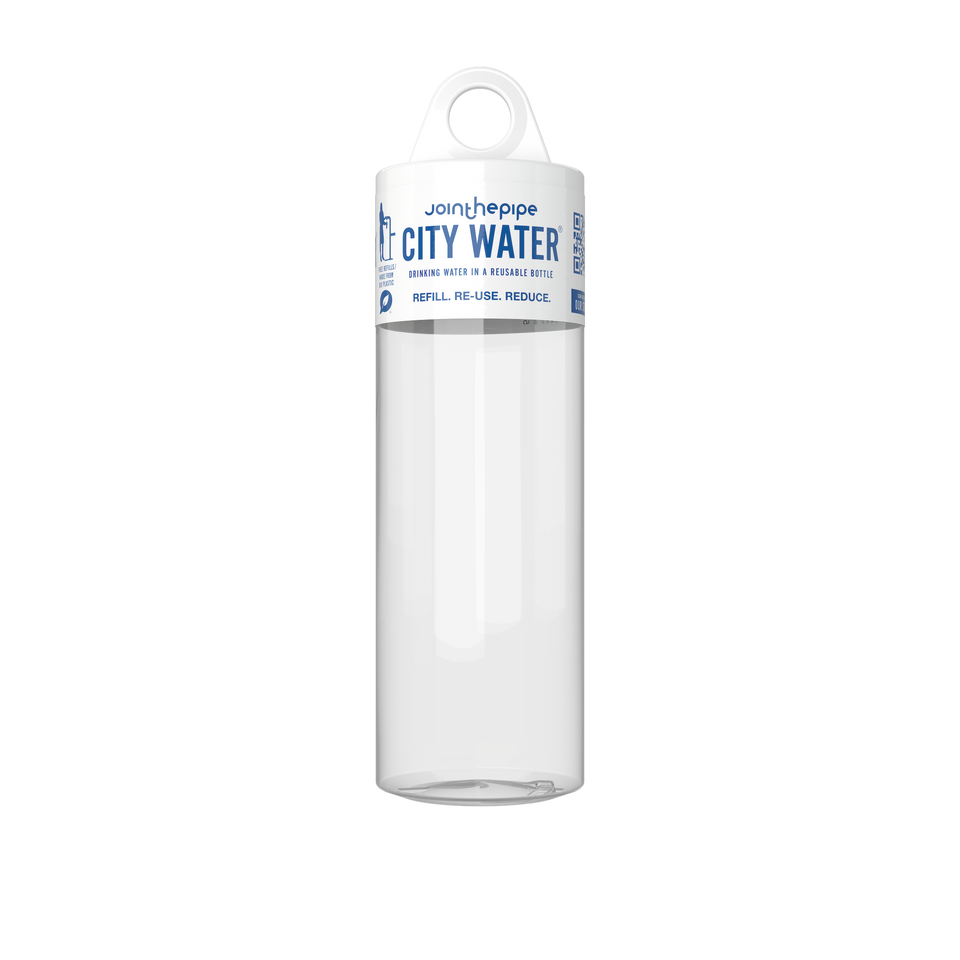 Filled Bottle | City Water Kumasi Bottle Color: White | Join The Pipe