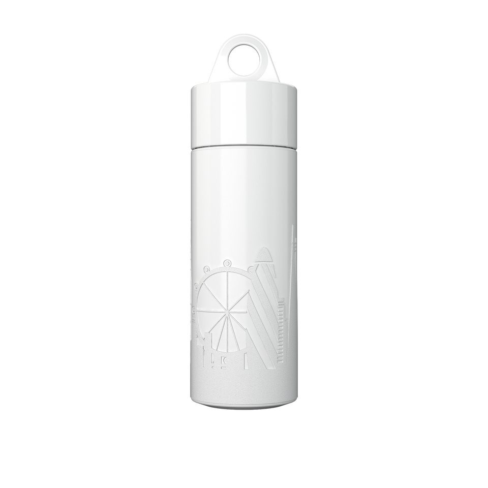 Filled Bottle | London City Water Color: White, Black | Join The Pipe