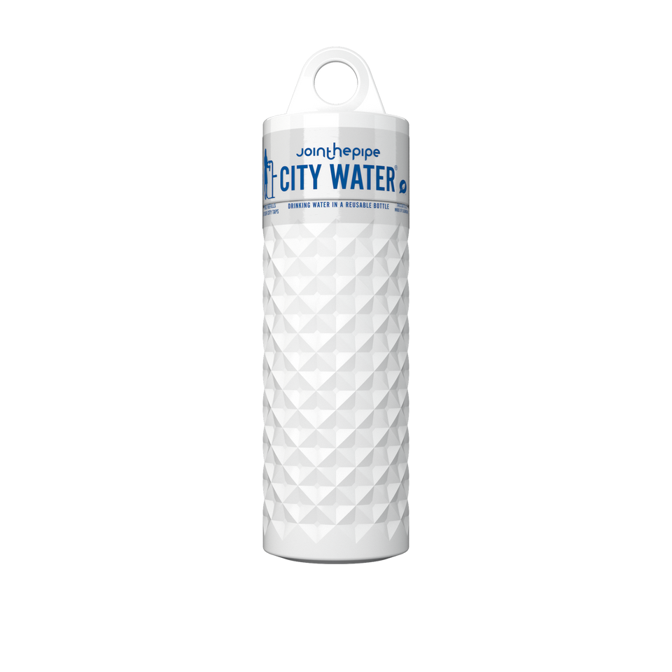 Filled Bottle | City Water Nairobi Bottle Color: White | Join The Pipe