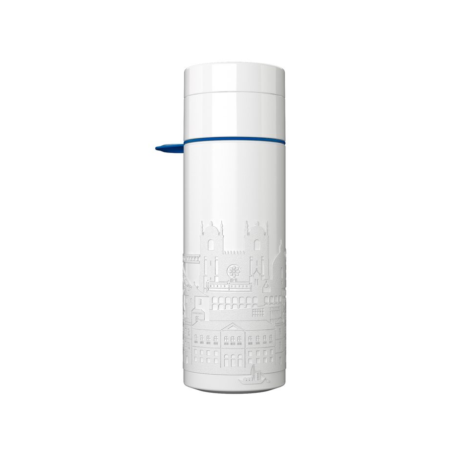 Branded Water Bottle (City Bottle) | Porto Bottle 0.5L Bottle Color: White, Black | Join The Pipe