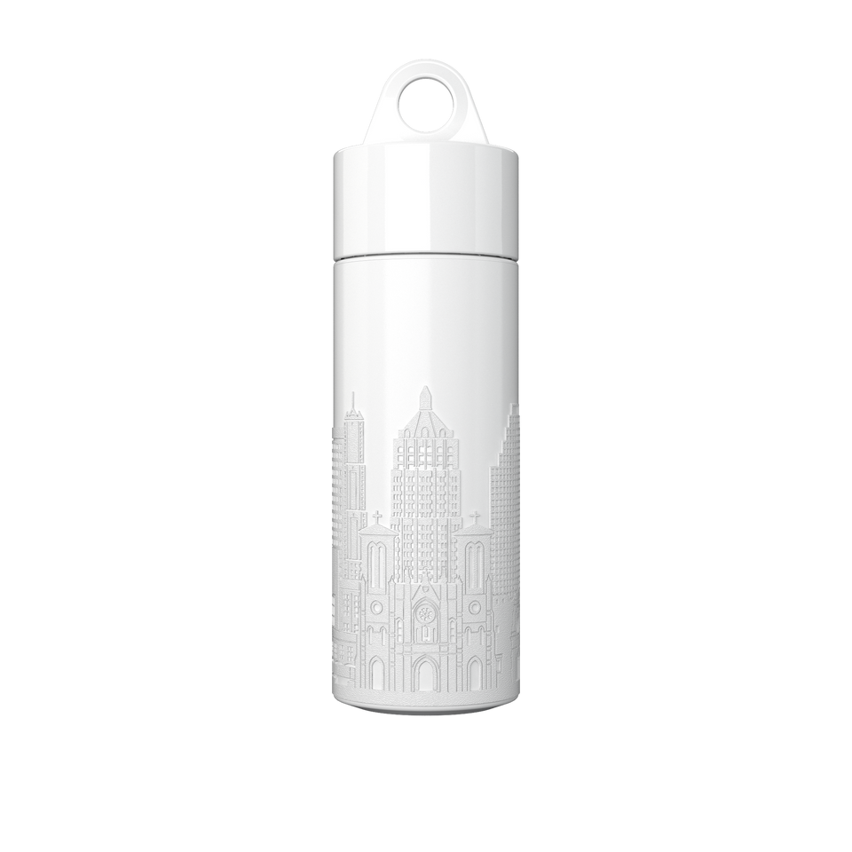 Filled Bottle | San Antonio City Water Color: White, Black | Join The Pipe