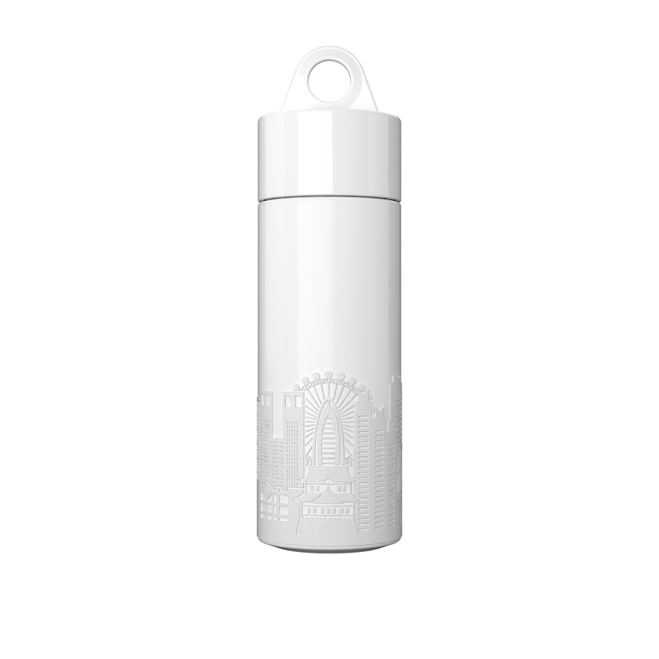 Filled Bottle | Tokyo City Water Color: White, Black | Join The Pipe